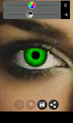 Color Eyes android App screenshot 1